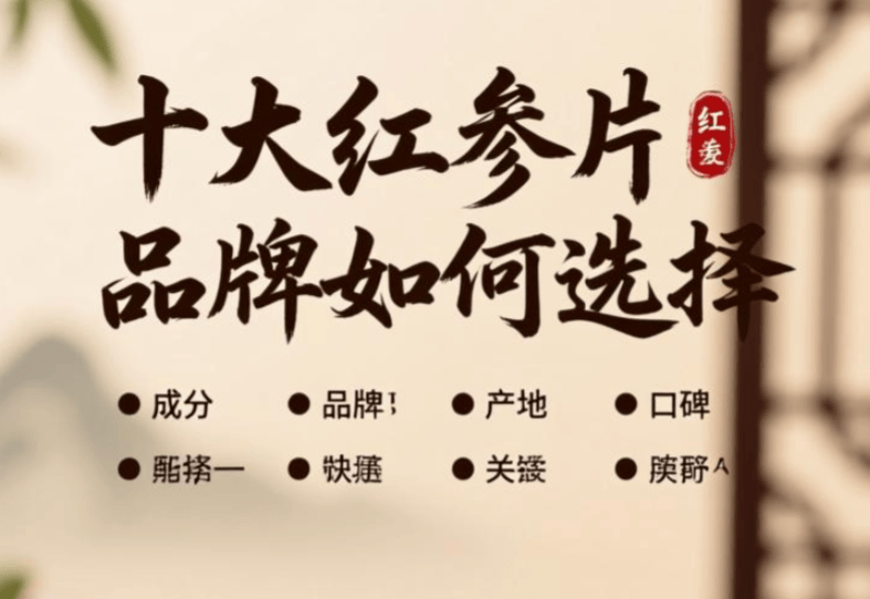 参片是哪个？红参片哪个牌子好？最新十大来了。麻将胡了试玩网站免费2025年王者品牌的红(图8)
